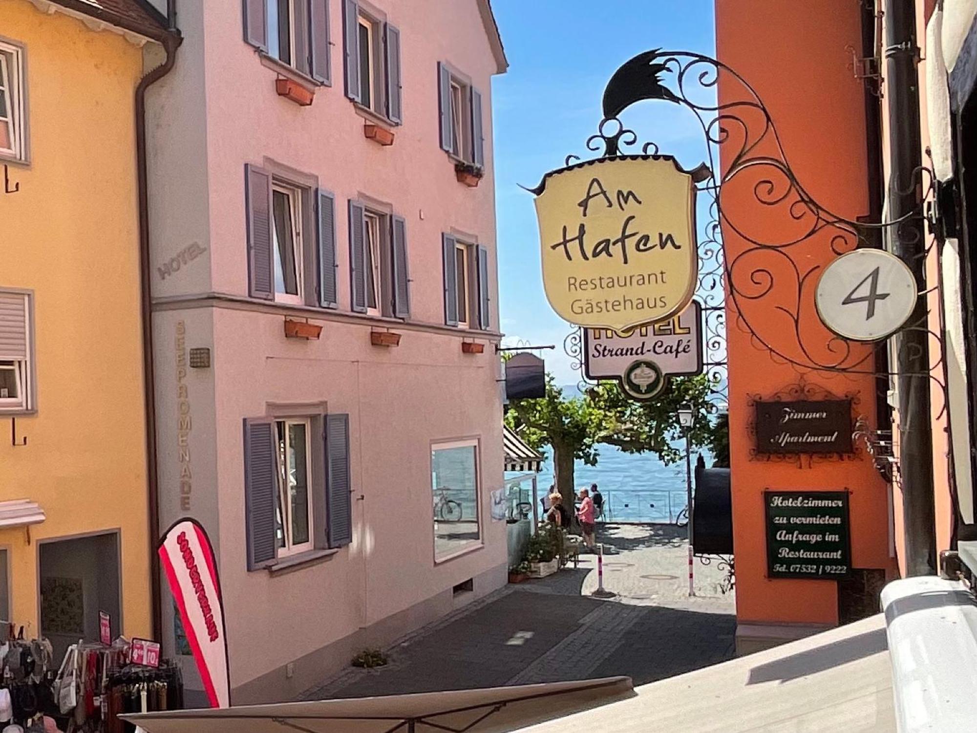 Gaestehaus Am Hafen Meersburg Eksteriør bilde