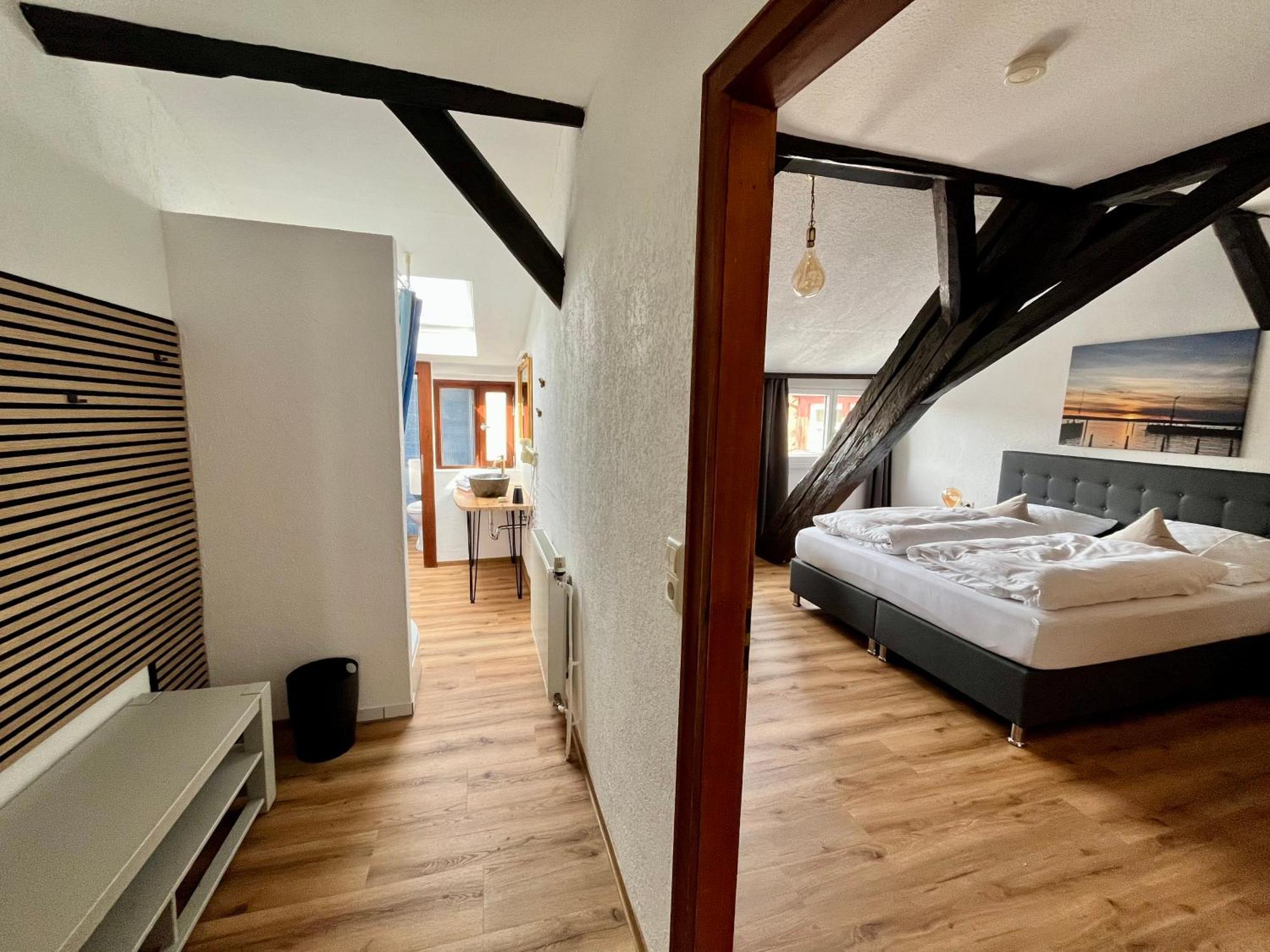 Gaestehaus Am Hafen Meersburg Eksteriør bilde