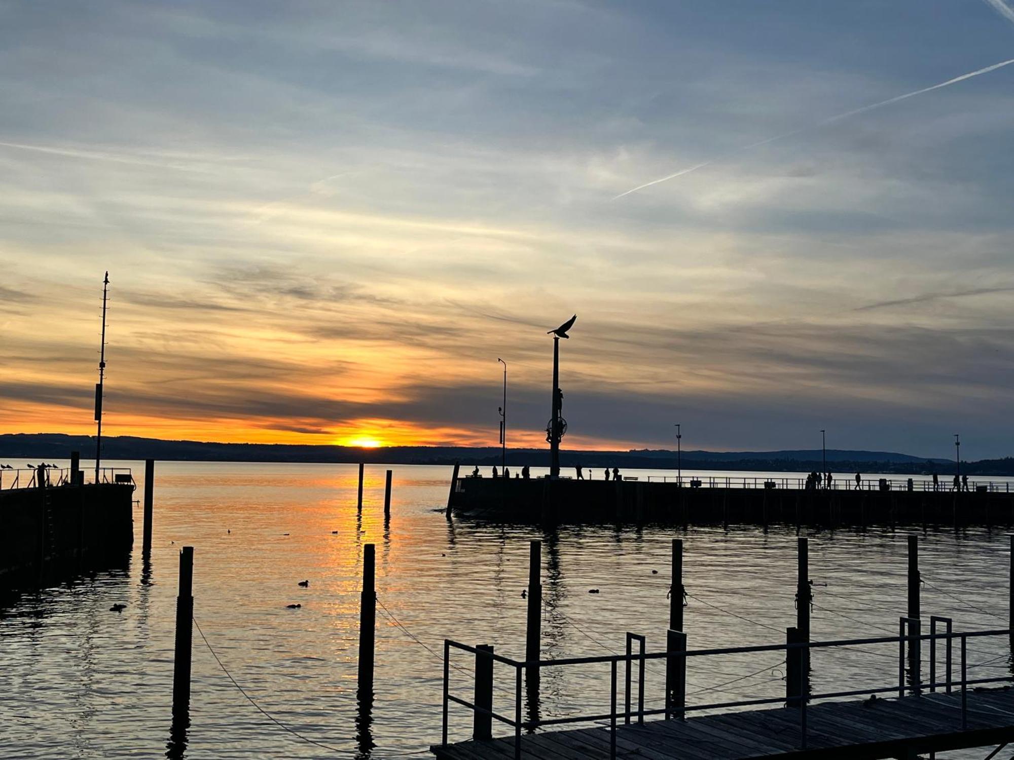 Gaestehaus Am Hafen Meersburg Eksteriør bilde