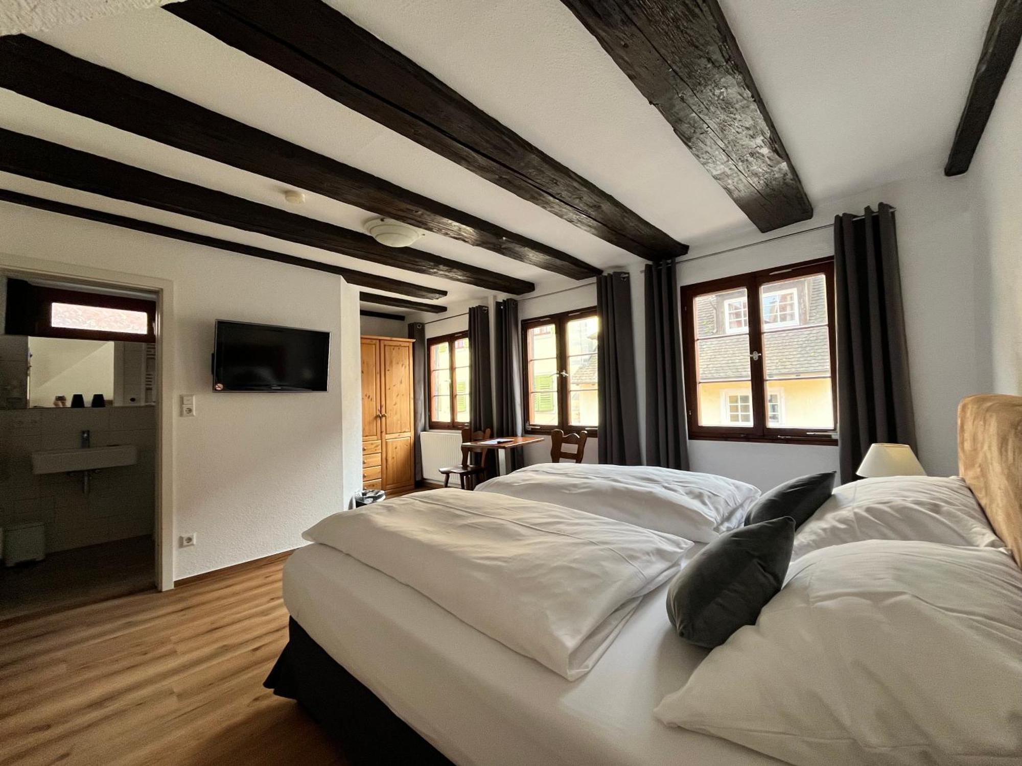 Gaestehaus Am Hafen Meersburg Eksteriør bilde